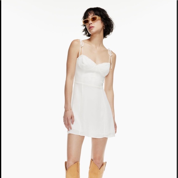Aritzia Dresses & Skirts - Wilfred Fable Dress  light birch
